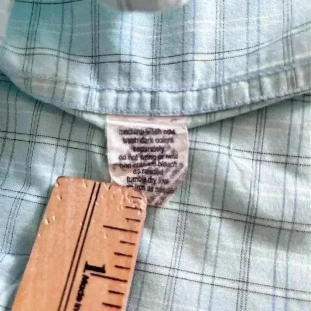 Vintage j.Crew Men's‎ 100% Cotton Long Sleeve Button Up Shirt Size Large